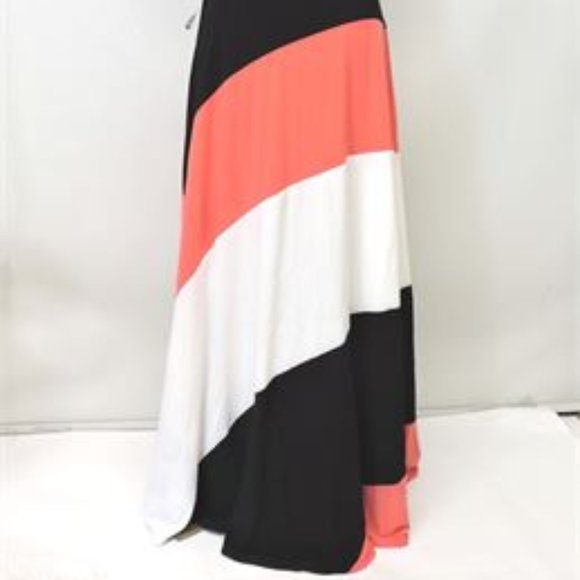 Frank Lyman Strapless Maxi Dress - Size 8 - Picture 6 of 8